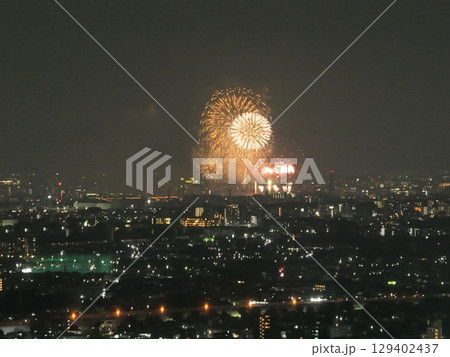 （東京・練馬）　タワーマンションからみる都会の花火 129402437