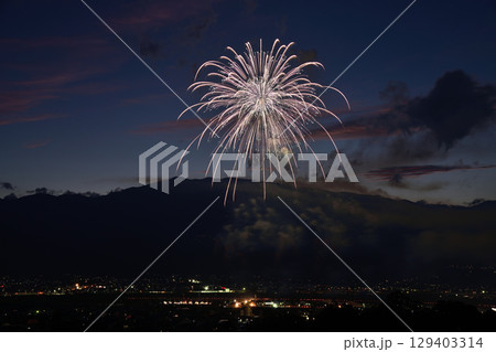 神明の花火2025　＜市川三郷町＞ 129403314