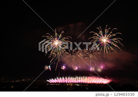 神明の花火2025　＜市川三郷町＞ 129403330