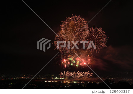 神明の花火2025　＜市川三郷町＞ 129403337