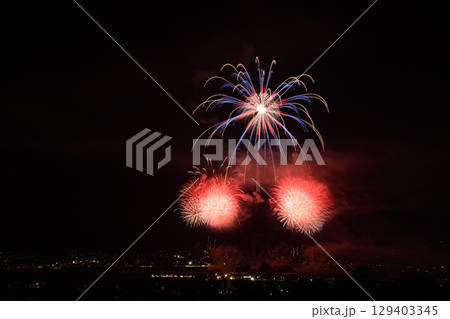 神明の花火2025　＜市川三郷町＞ 129403345