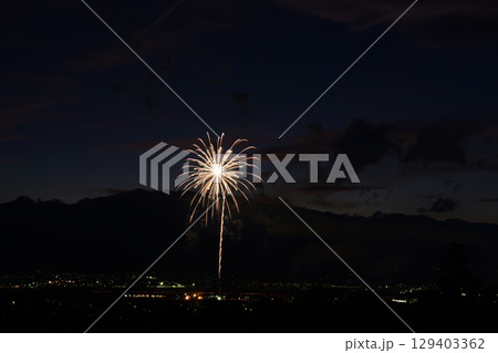 神明の花火2025　＜市川三郷町＞ 129403362