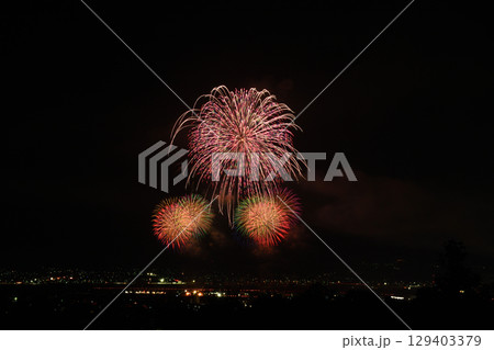 神明の花火2025　＜市川三郷町＞ 129403379