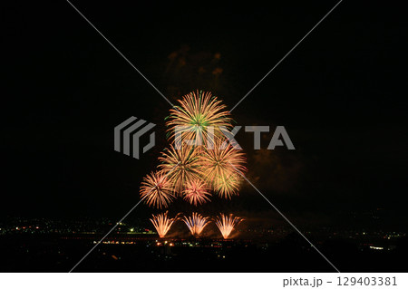 神明の花火2025　＜市川三郷町＞ 129403381