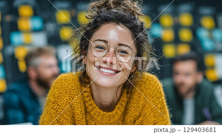 storyboard concept for workplace diversity discussion, cross-cultural team talking storyboard concept for workplace diversity discussion, cross-cultural team talking 129403681