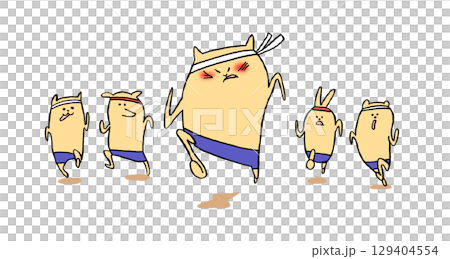 動物賽跑 129404554