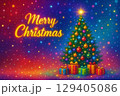 クリスマスカード 129405086