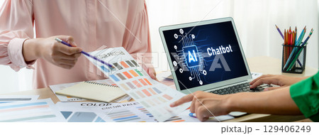 Generative AI virtual assistant tools for prompt engineer and end user brisk 129406249