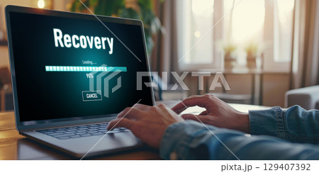 data backup restoration recovery restore data from cloud storage brisk 129407392