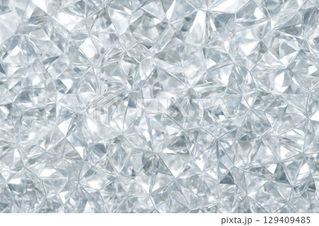 Sparkling abstract crystal surface with intricate facets and brilliant light reflections Sparkling abstract crystal surface with intricate facets and brilliant light reflections 129409485