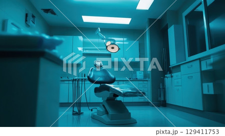 empty modern dentist office 129411753
