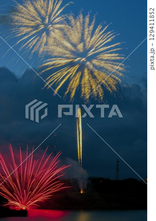 春採湖の花火大会 春採湖の花火大会 129411852