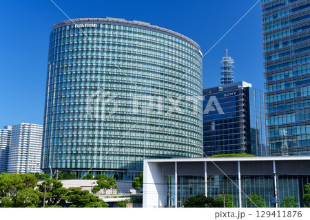 横浜 横浜駅東口周辺のビジネス街 横浜 横浜駅東口周辺のビジネス街 129411876