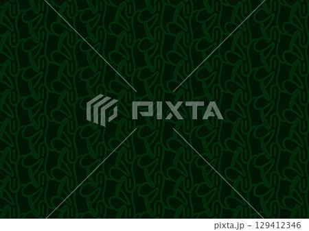 Dark green presentation pattern background  129412346