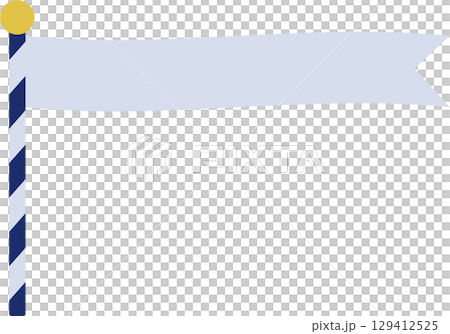 棒付き旗をモチーフにしたシンプルなイラスト|旗,バナー,棒,ポール,装飾,カラフル,可愛い, 棒付き旗をモチーフにしたシンプルなイラスト|旗,バナー,棒,ポール,装飾,カラフル,可愛い, 129412525