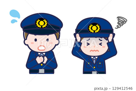 警察官／2人組／男女 06 129412546