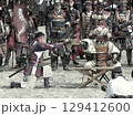 川中島合戦戦国絵巻　武田軍出陣式 129412600