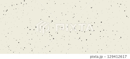 Beige Eggshell Texture. Ecru canvas with spots and grunge flecks. Retro Vector Illustration 129412617