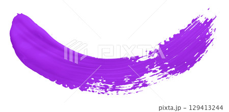 Purple brush isolated on transparent background Purple brush isolated on transparent background 129413244