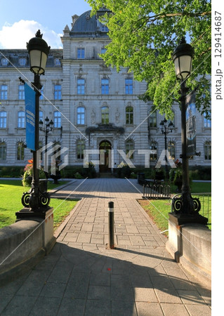 世界遺産の街、ケベックシティの街並み 世界遺産の街、ケベックシティの街並み 129414687