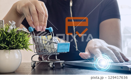 Online Real Estate Purchase and Investment Checkout Online Real Estate Purchase and Investment Checkout 129417636