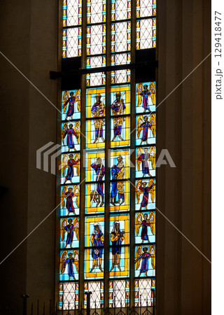 Frauenkirche Cathedral of Our Lady, Roman Catholic church and a symbol of the city of Munich in Bavaria, Germany 129418477