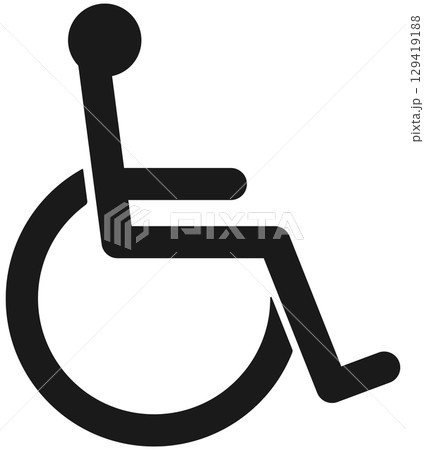 車椅子　アイコン 129419188