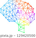 生成AIカラーアイコン 129420500