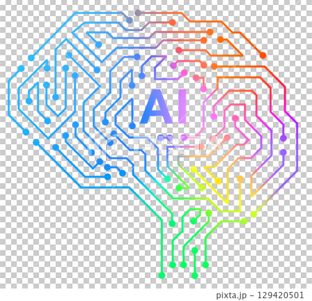 AI彩色圖示 129420501