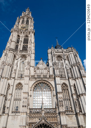Cathedral of Our Lady Roman Catholic church in Antwerp, Belgium, largest Gothic church in Belgium Cathedral of Our Lady Roman Catholic church in Antwerp, Belgium, largest Gothic church in Belgium 129420649