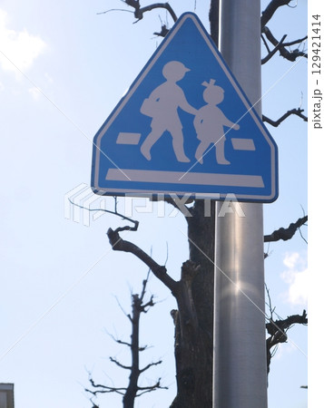 道路標識（通学路） 129421414