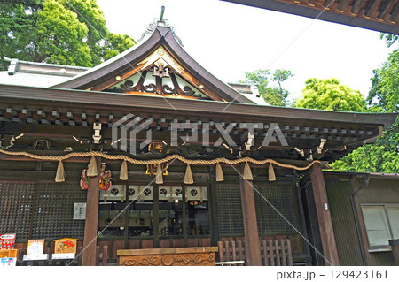 鳩ケ谷氷川神社の社殿【埼玉県川口市】 鳩ケ谷氷川神社の社殿【埼玉県川口市】 129423161