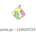 ループ付きタオル 129424729