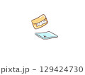 ハンカチとティッシュ 129424730