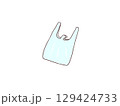 ビニール袋　または　エコバッグ 129424733