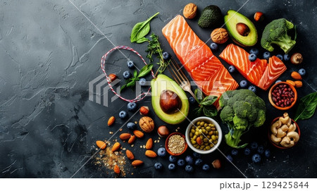 Food for heart health 129425844