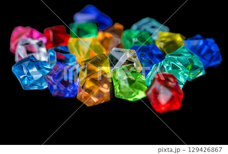 gemstones isolated 129426867