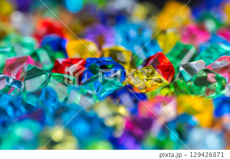 gemstones isolated 129426871