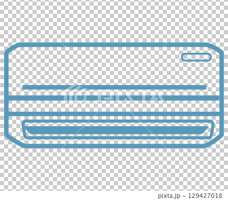 空調器 冷卻器簡單圖示 向量插圖 空調器 冷卻器簡單圖示 向量插圖 129427018