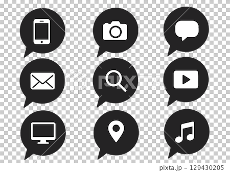Simple icon 129430205