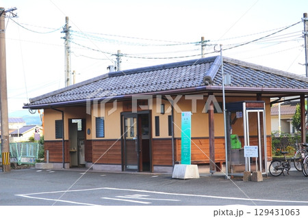 光岡駅　久大本線　JR九州　大分県　日田市　日田彦山線BRT　BRTひこぼしライン　電車　バス 129431063