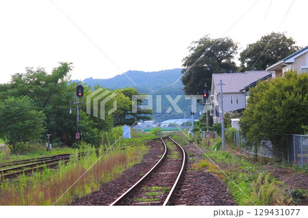 光岡駅　久大本線　JR九州　大分県　日田市　日田彦山線BRT　BRTひこぼしライン　電車　バス 129431077