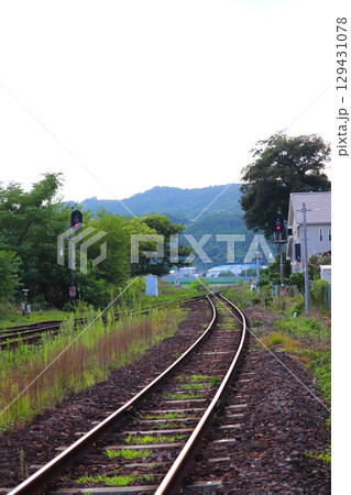 光岡駅　久大本線　JR九州　大分県　日田市　日田彦山線BRT　BRTひこぼしライン　電車　バス 129431078