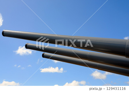 U.S.S. Battleship Missouri Guns U.S.S. Battleship Missouri Guns 129431116