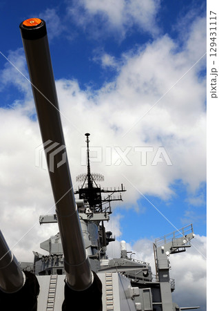 U.S.S. Battleship Missouri Guns 129431117
