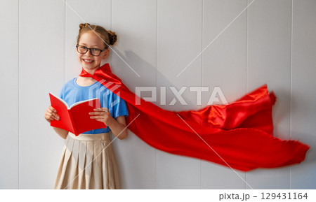 A superhero student A superhero student 129431164