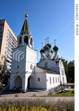 Morning Sunlight on Assumption Church in Nizhny Novgorod Morning Sunlight on Assumption Church in Nizhny Novgorod 129431645