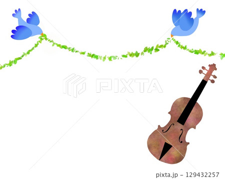 バイオリンと小鳥55 129432257