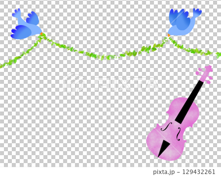 Violin and Bird 54 129432261