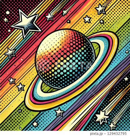 虹色サターンの輝き 虹色サターンの輝き 129432795